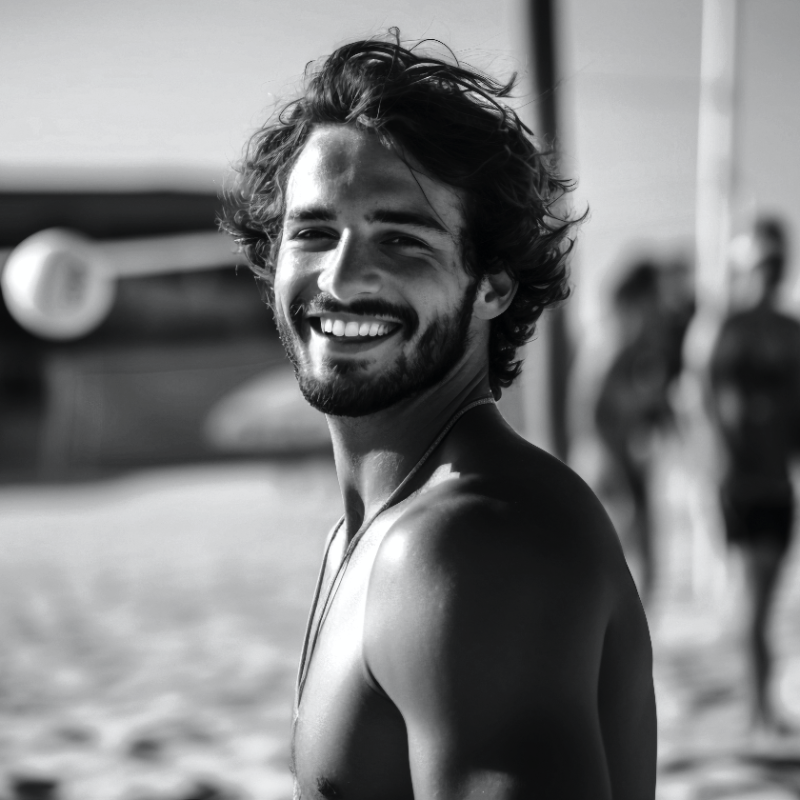 Soin cheveux homme après soleil