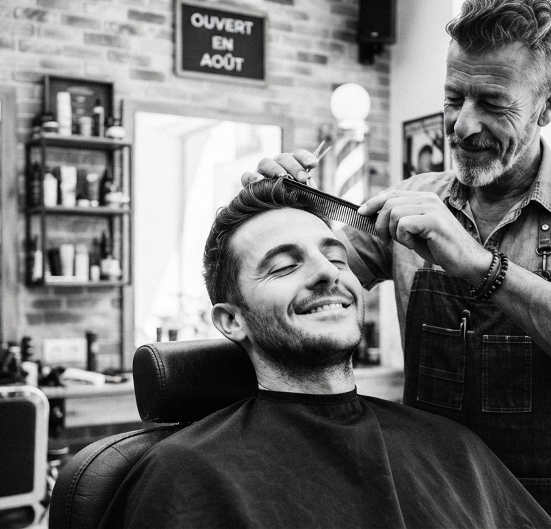 Votre coiffeur Barbier ouvert en Août à Paris